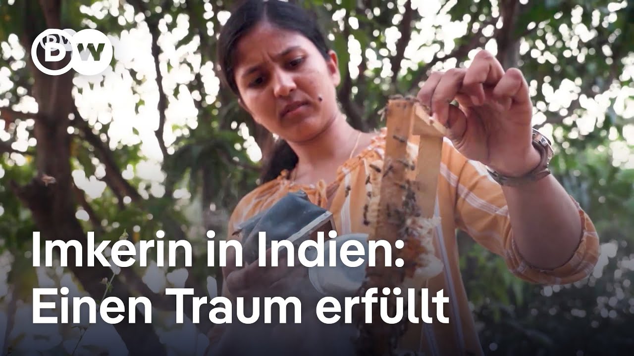 Indien: Von der Hobby-Imkerin zur Unternehmerin | DW Nachrichten