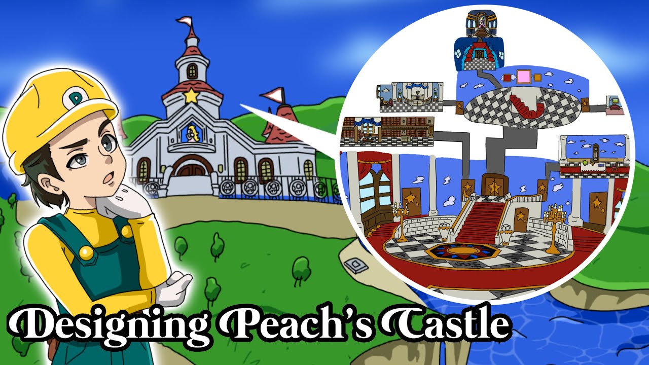 Designing Peach's Castle