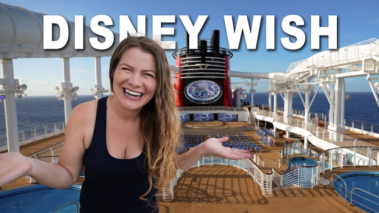 WE BOARDED DISNEY'S NEWEST CRUISE SHIP (The Disney Wish)