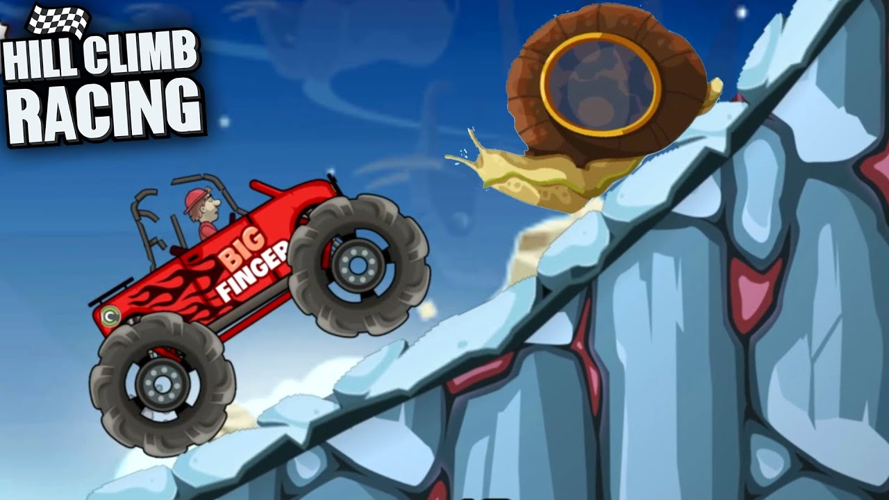 Hill Climb Racing - Prognosis 5250m BIG FINGER Walkthrough Gameplay