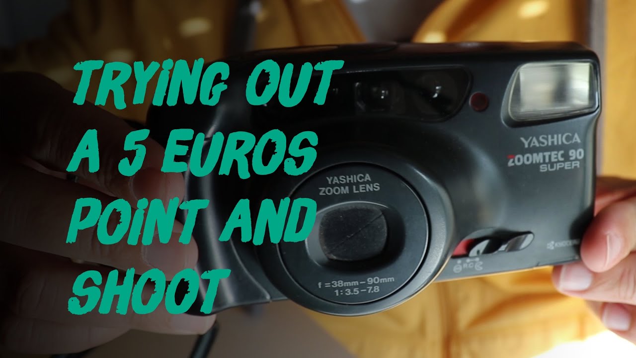VLOG #06 - Trying out a 5 euros film point and shoot (YASHICA ZOOMTEC 90 SUPER + HP5)