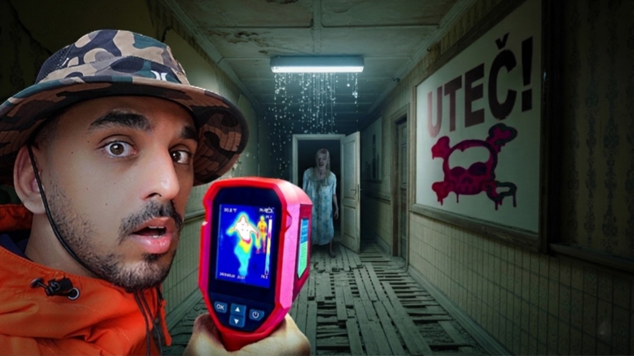 PSYCHIATRICKÁ LIEČEBŇA V NOCI! (POSRALI SME SA)