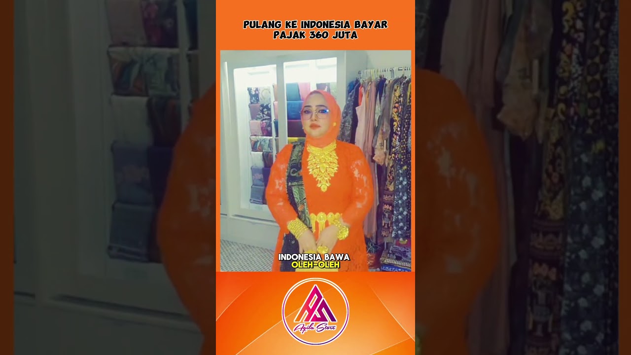 PULANG KE INDONESIA, RISMA TKW ARAB SAUDI BAYAR PAJAK 360 JUTA #videoviral #shortvideo #tkw #fyp