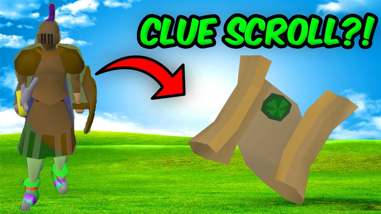 OSRS - A NEW Player completes a Clue Scroll