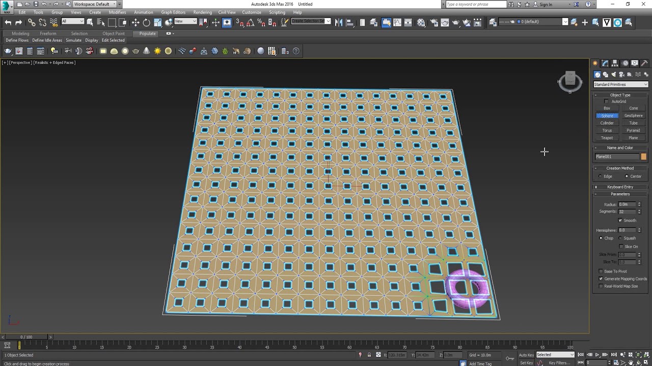 3dsMax - Morpher and Vol. Select