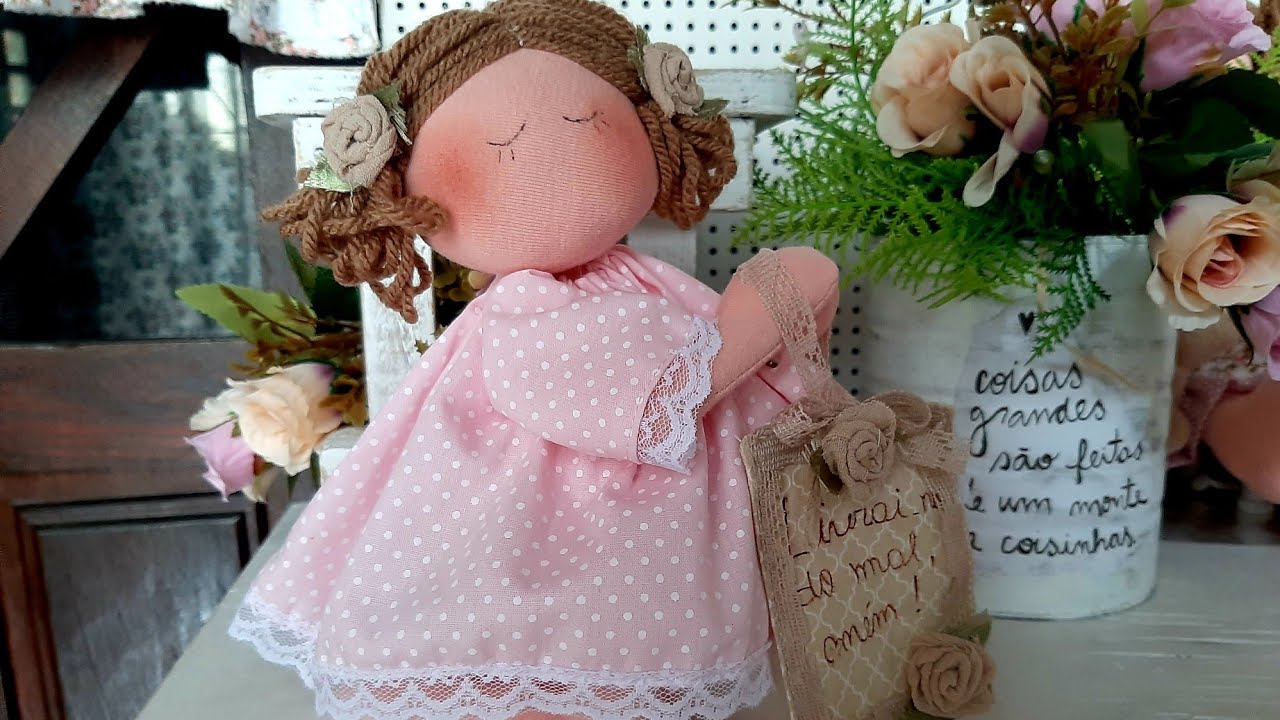 Boneca  muito fácil de fazer / anjo orando como fazer