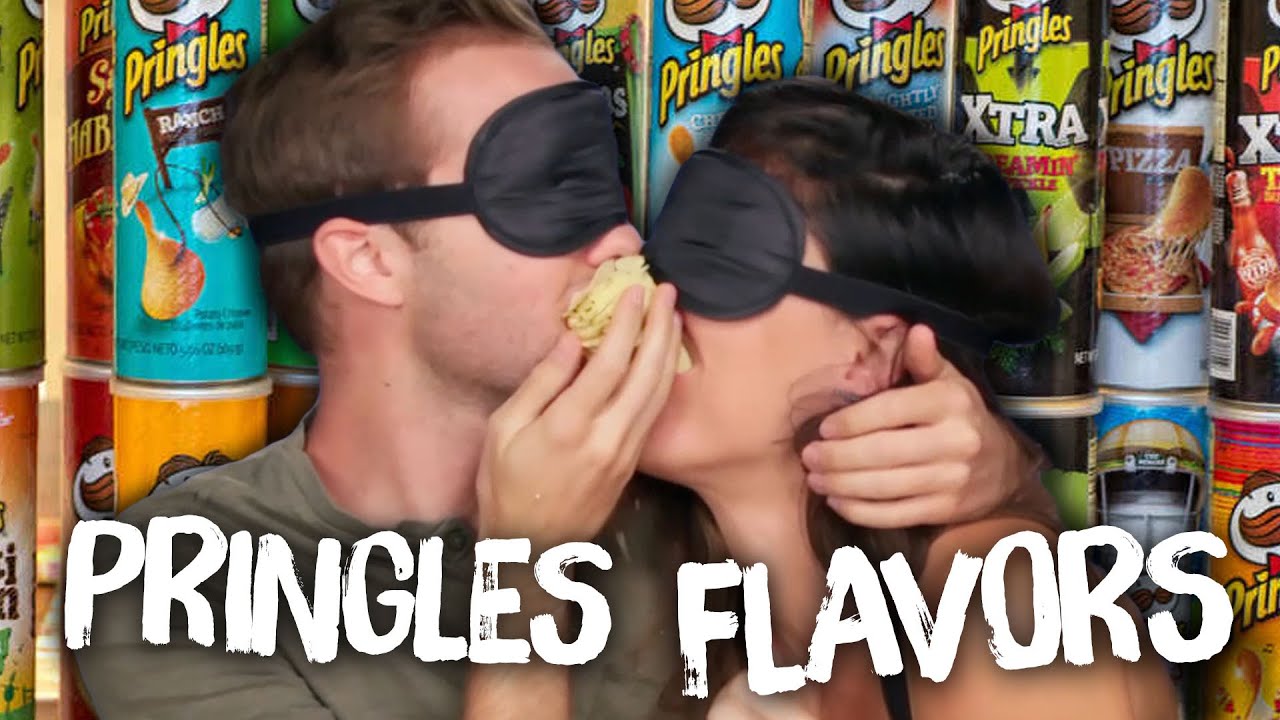 Тест на вкус странных чипсов Pringles (день обмана)