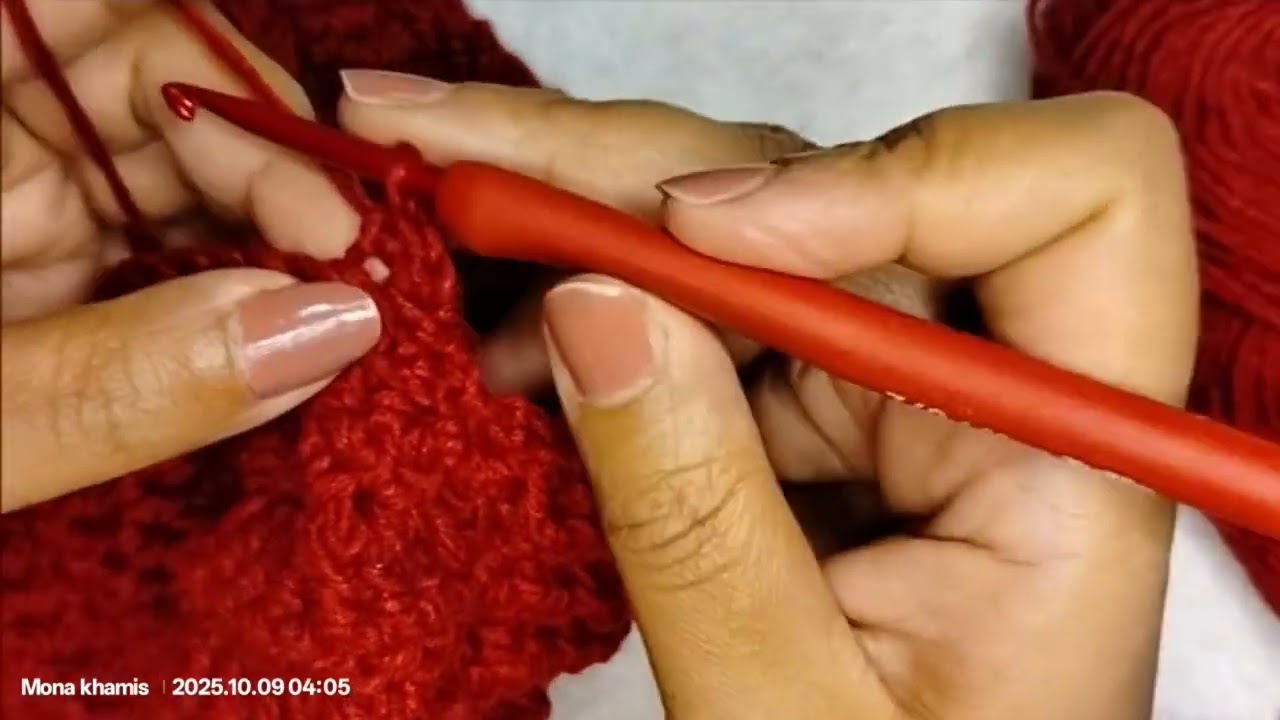 البليسيه ازاي تعملى كمر علي البلوفرات الكروشيه