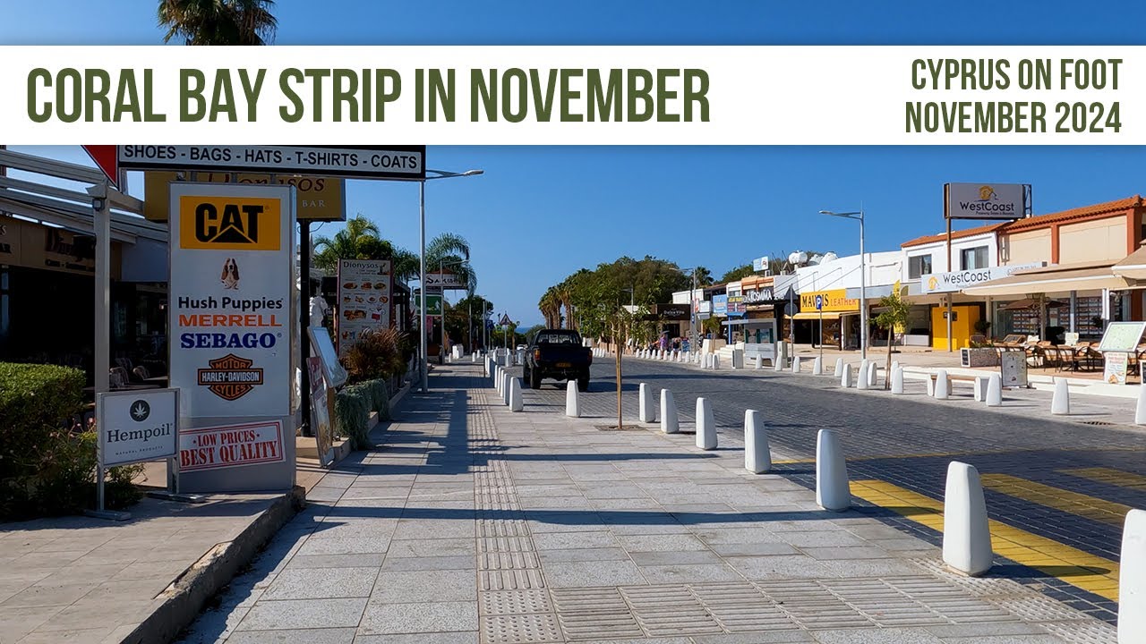 Coral Bay Strip In November