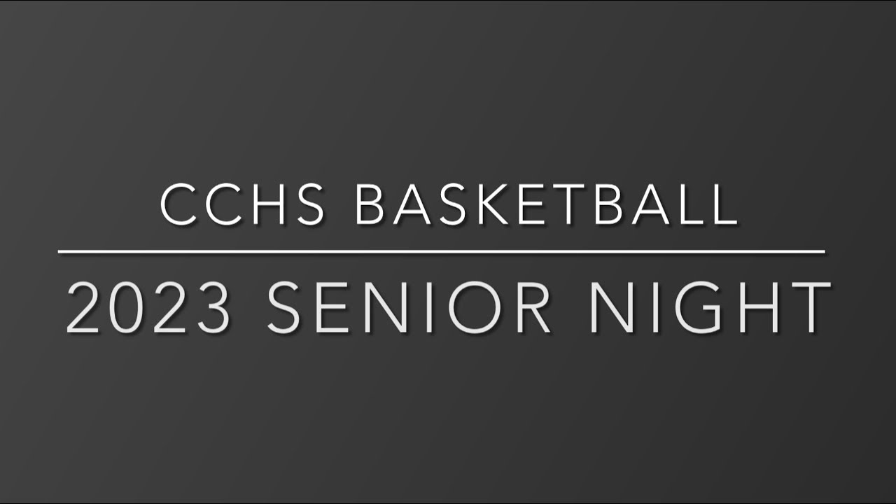 cchs basketball senior night 2023 (hip hop cheer mix)