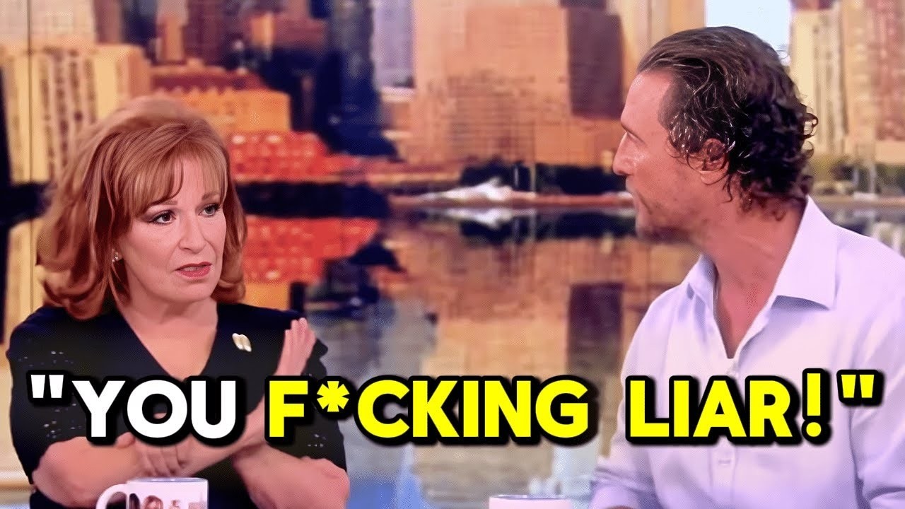 Matthew McConaughey RAGES LIVE On The View After Fiery Exchange With Joy Behar