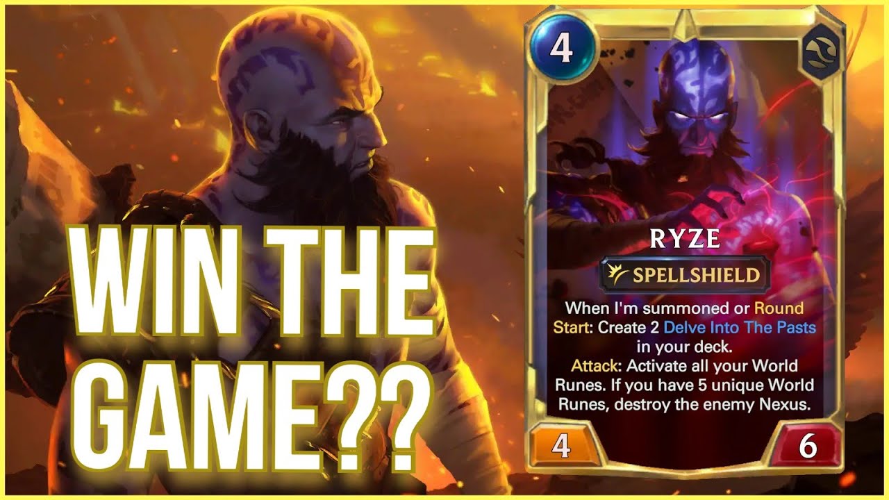 RYZE IS THE NEW EXODIA COMBO | Legends of Runeterra