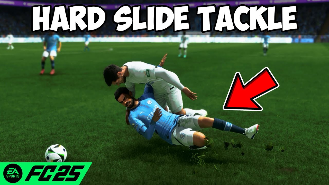 How To Hard Slide Tackle In FC 25
