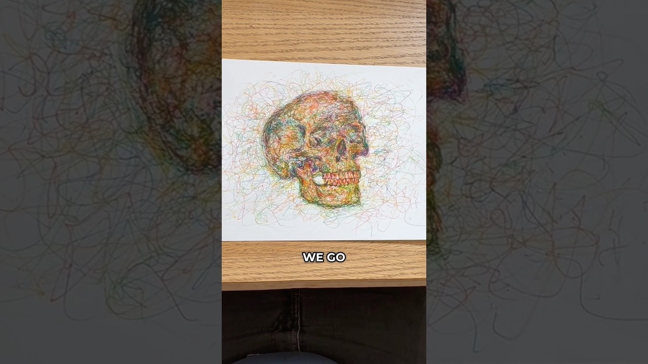 Skull Art! #skullart #skulldrawing #skullpainting #skulllover #group7