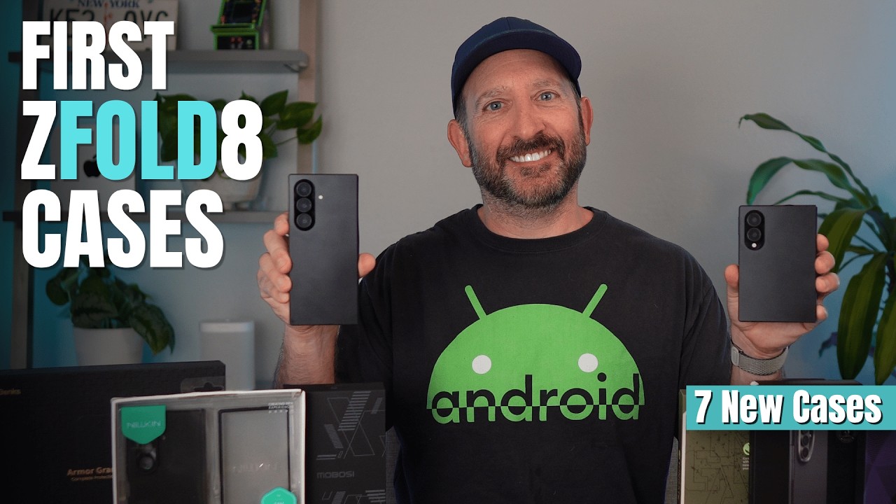 Я протестировал ПЕРВЫЕ чехлы для Galaxy Z Fold 8