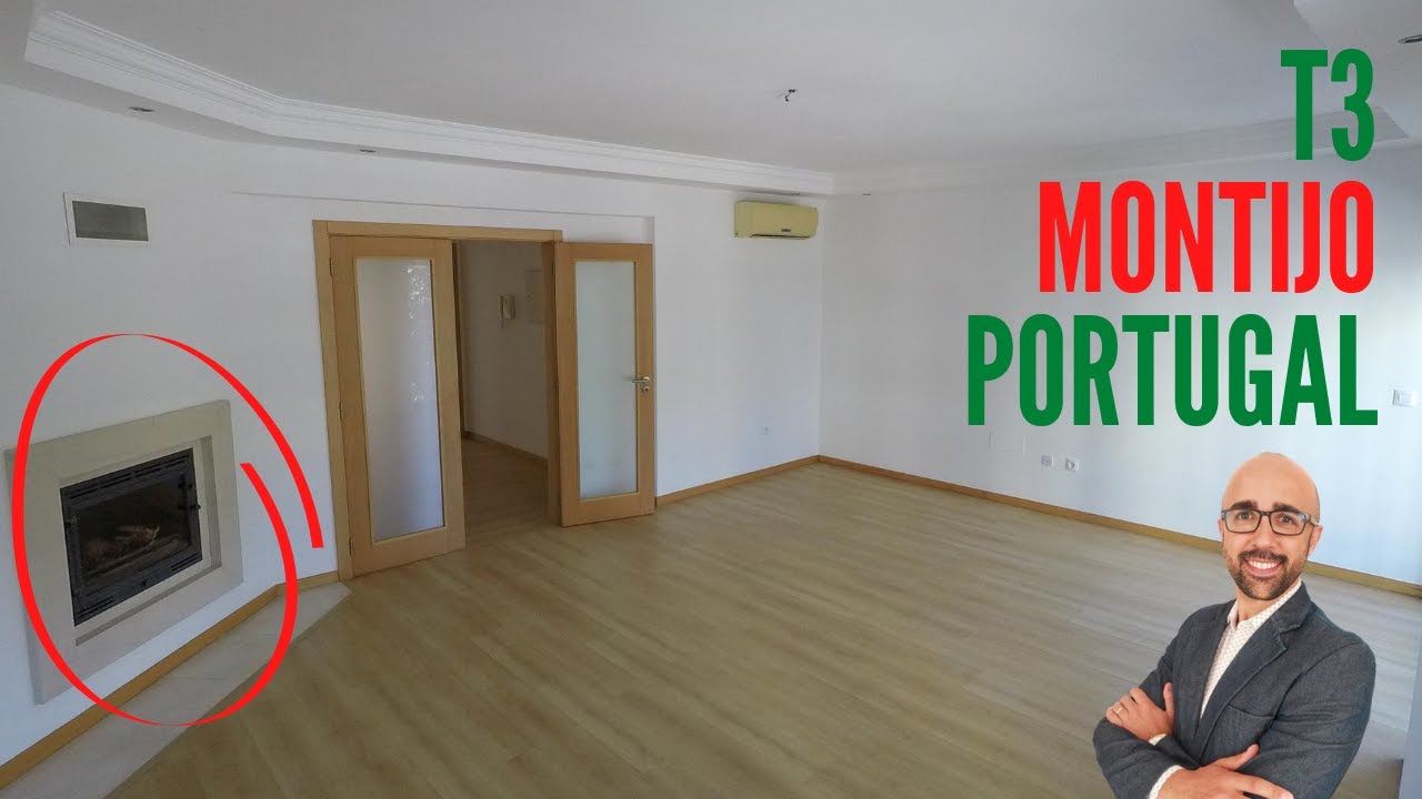 Olha que lindo! Apartamento no Montijo Portugal | 3 Quartos sendo uma Suíte