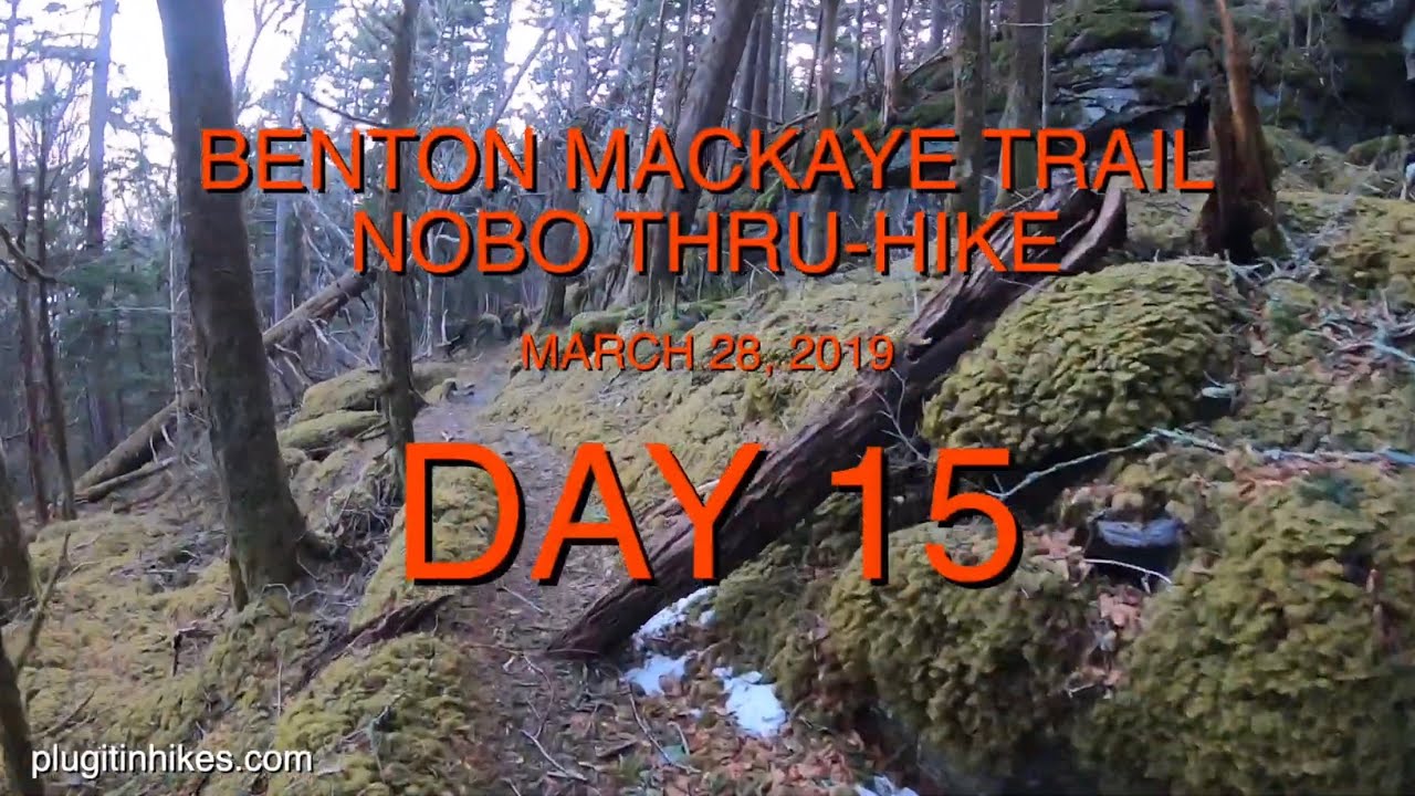 Benton MacKaye Trail NOBO Thru-Hike Day 15 (Mount Sterling to Baxter Cr. Trailhead)