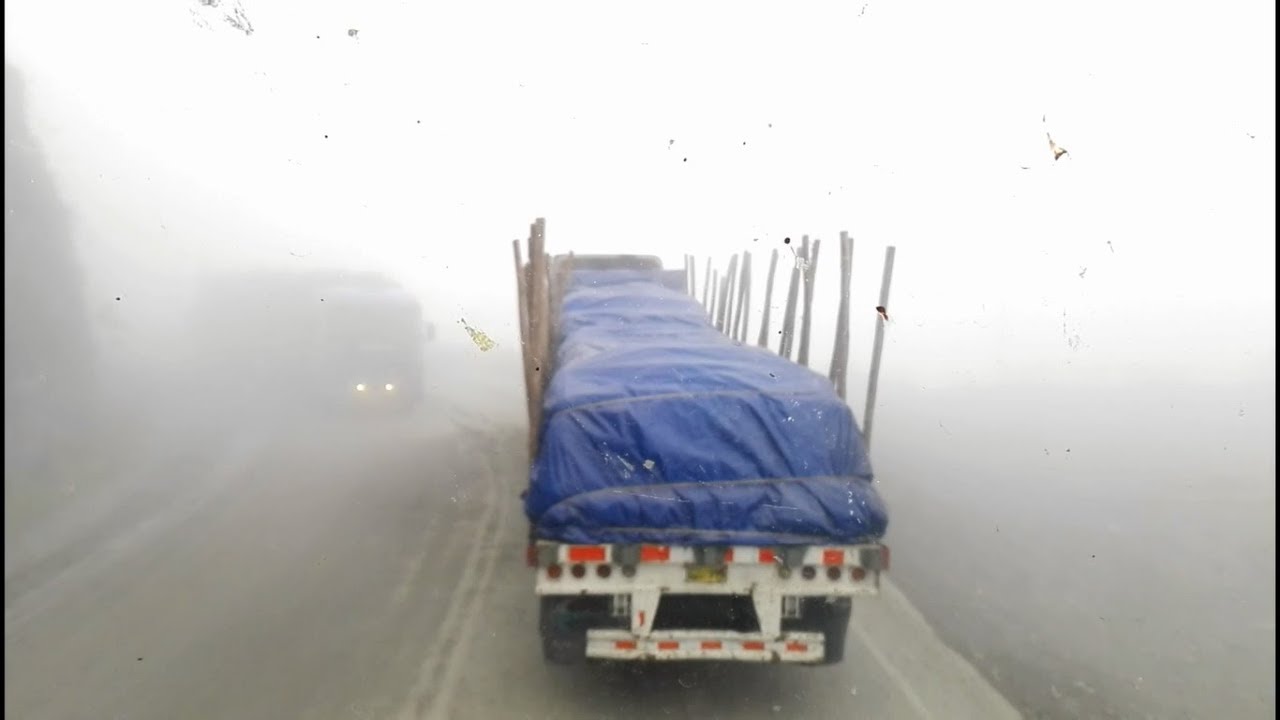 LA CARRETERA CON NIEBLA MAS PELIGROSA DE CHICLAYO -JAEN| EL CUELLO