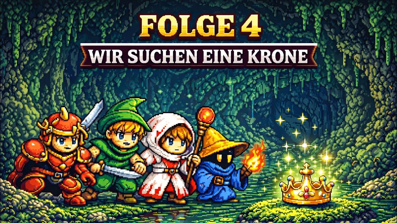 Lets Play Final Fantasy 1 Teil 4 Krone suchen