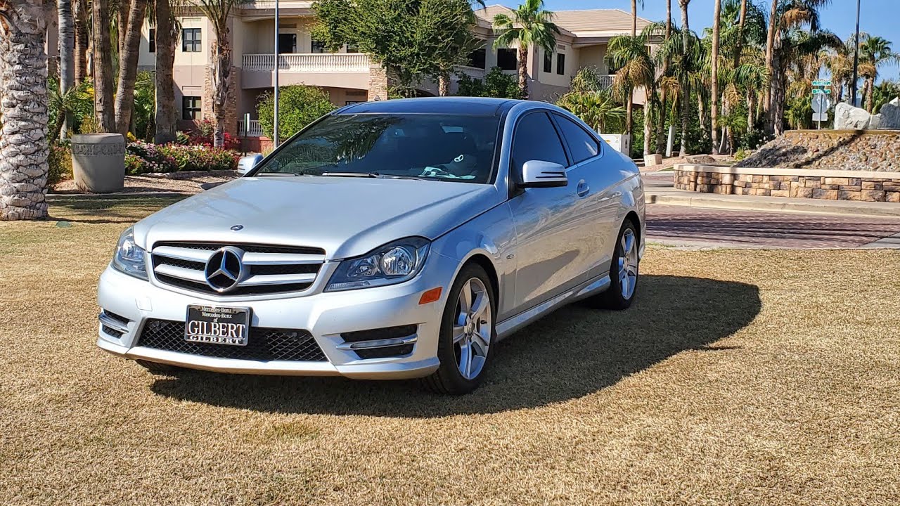 Mercedes Benz C250 Coupe car tour