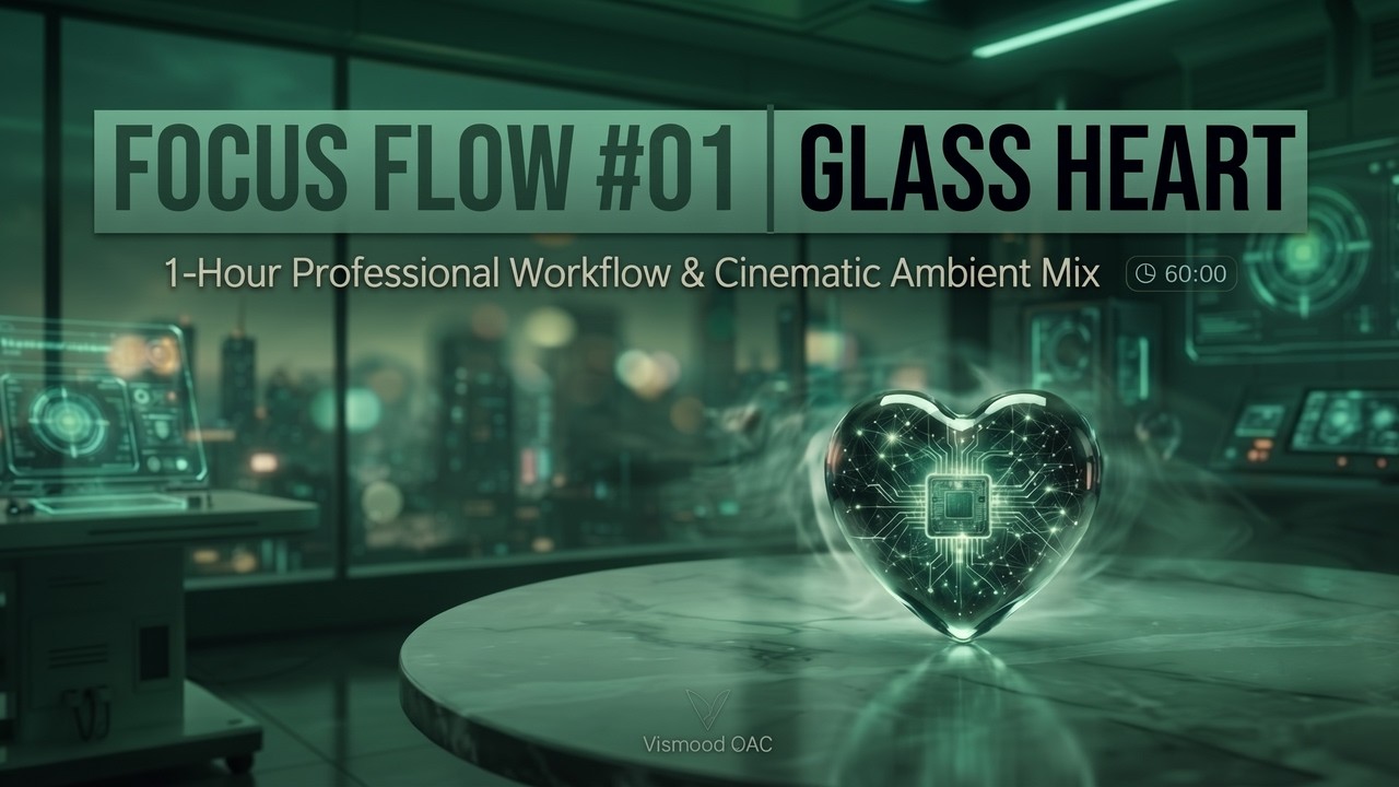 [Focus Flow #01] Thought Flow : Professional Workflow & Cinematic Ambience (1hr) #MusicForWork