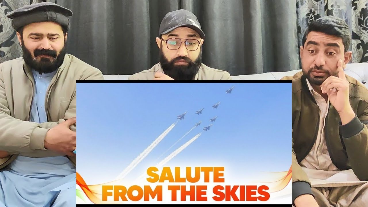 Republic Day 2026 GOOSEBUMPS MOMENT as Indian Air Force flypast steals the show! #pakistanireaction