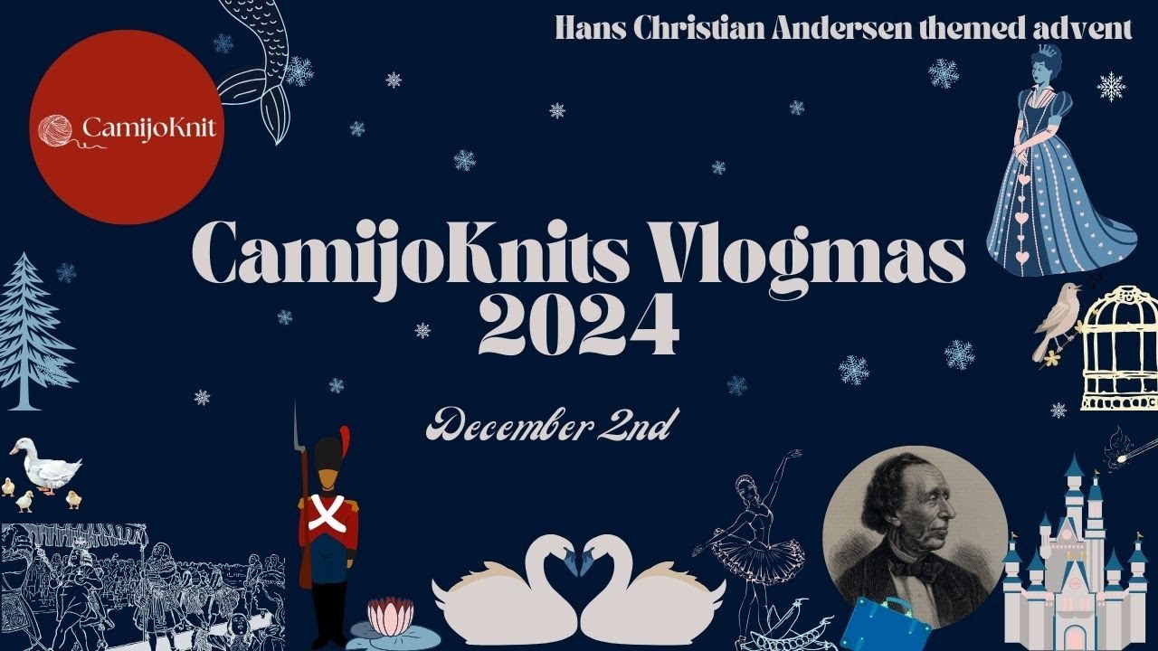 Dec 2nd. Welcome to CamijoKnits vlogmas. I am here every day in December.