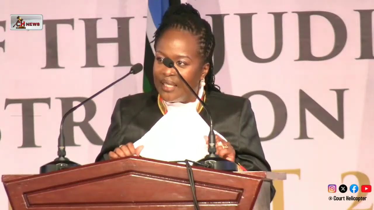 LIVE: CJ Martha Koome Presents The State Of The Judiciary Annual Report 2024-2025