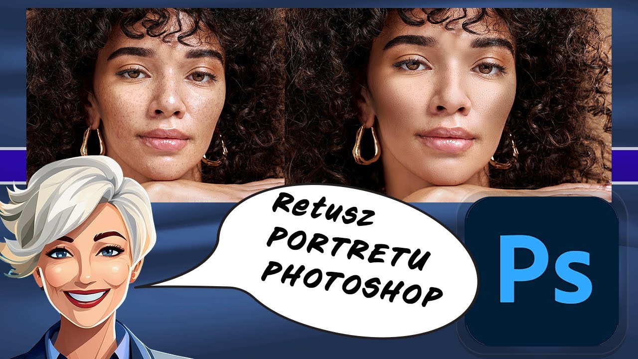 Jak wygładzić i wyretuszować skórę w Photoshop? Retusz portretu. Separacja częstotliwości i inne