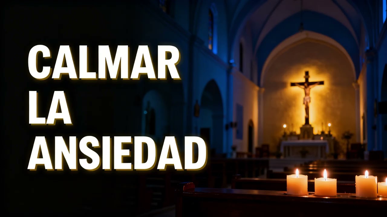 ORACIÓN CANTADA PARA CALMAR LA ANSIEDAD 🌙 | Señor, Dame Paz Esta Noche