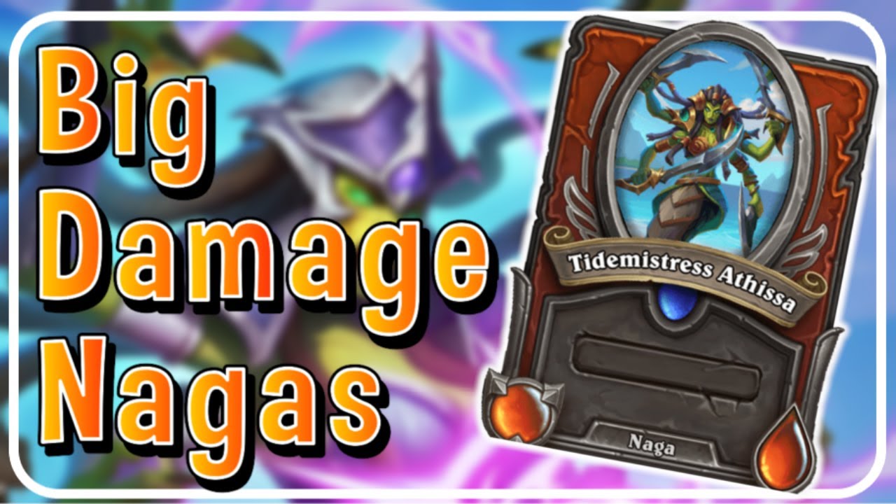 Big Damage Naga's!! - Highest WR in top 10 MMR | Hearthstone Mercenaries |