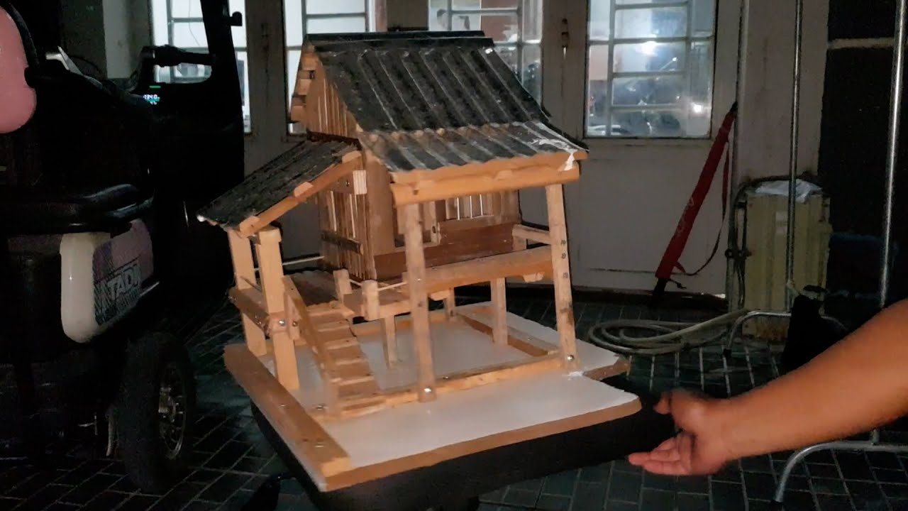 Hello1. Full Done Building Tiny House Wood Ancient
