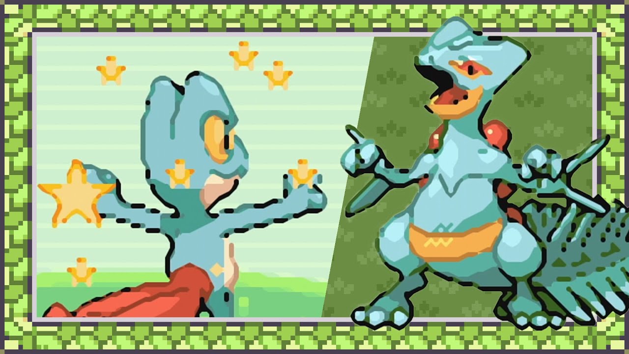 Inicial de Hoenn! Live Shiny Treecko 16,137 SR en Esmeralda | Grovyle & Sceptile en Pokémon XD