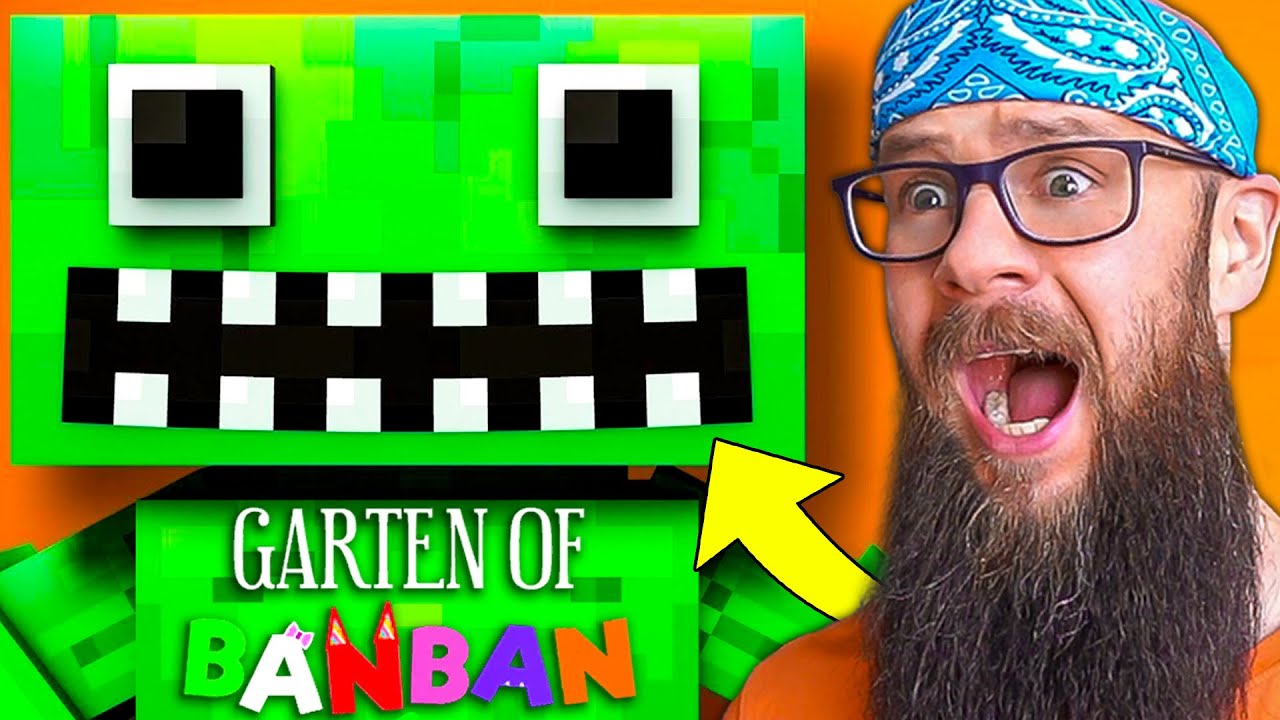 🔥Już Jest! *GARTEN OF BANBAN w MINECRAFT ( Cała Gra! )