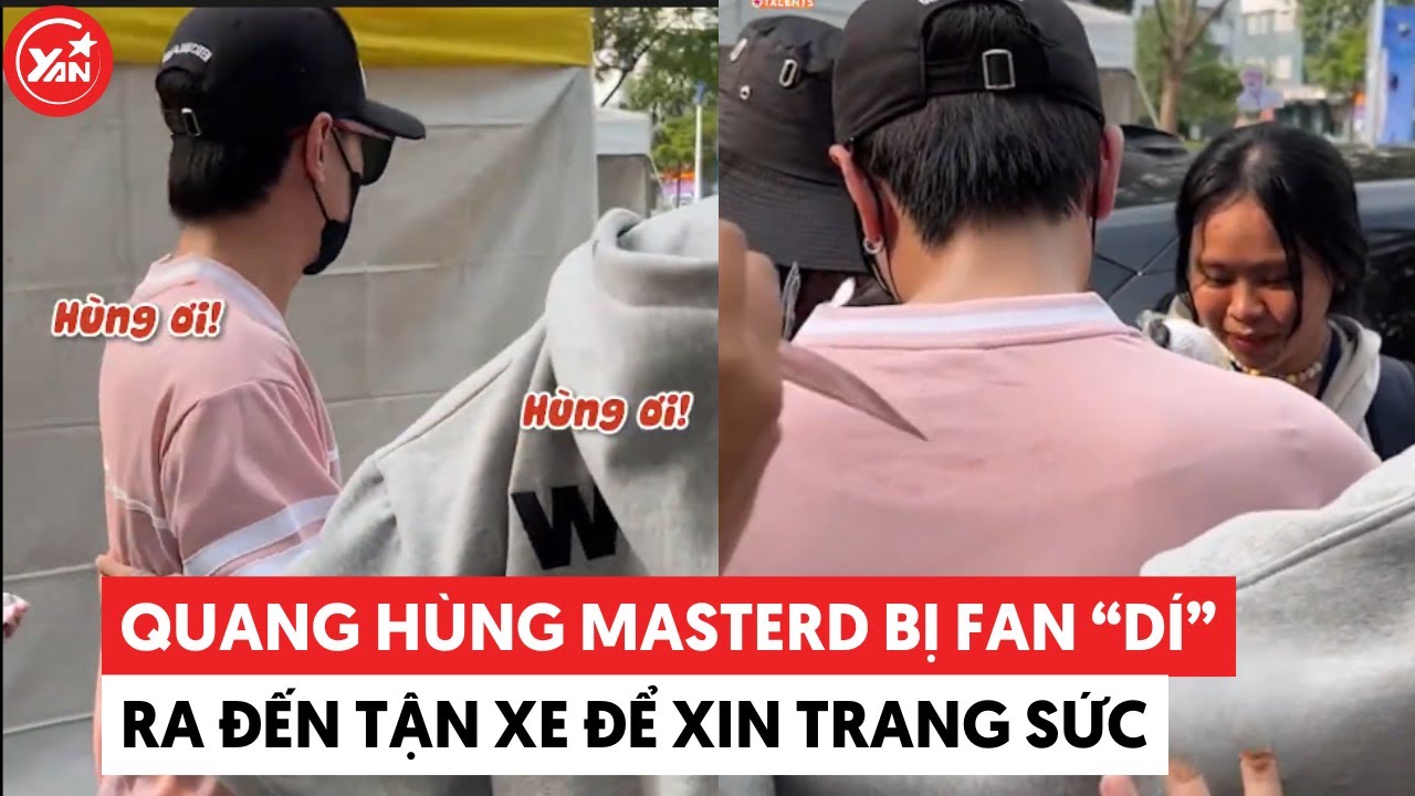 Quang Hùng MasterD bị fan 