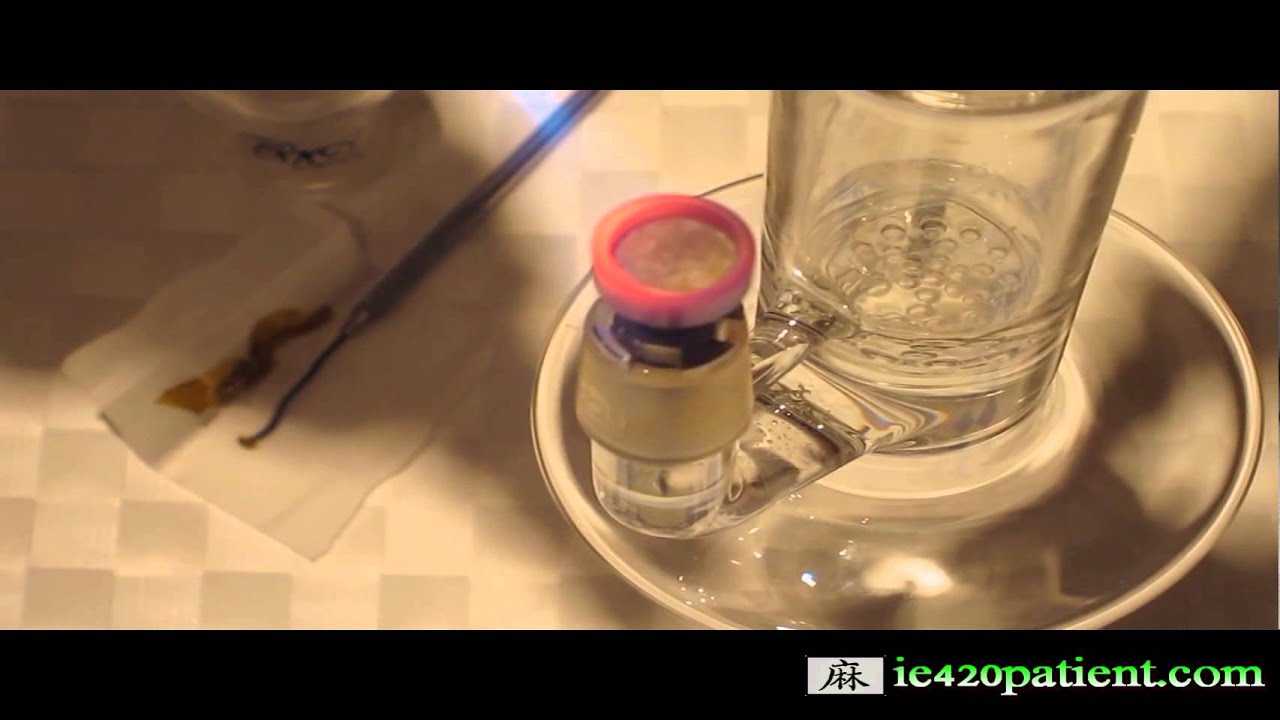 An IE420 Concentrate ASMR Image Synopsis: TerpX OG x Bubba Shatter