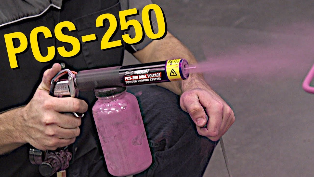 PSC-250 Dual Voltage Powder Coating System: The Perfect Solution to Start Powder Coating at Home!