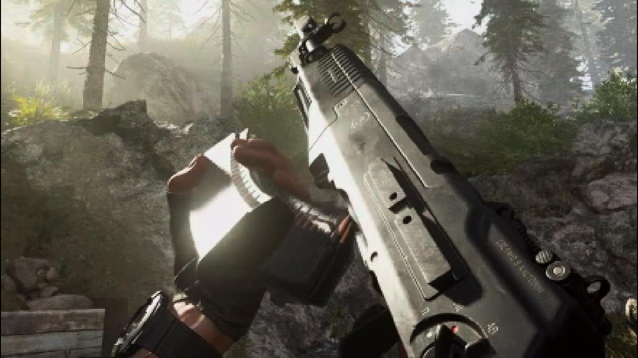 Modern Warfare 2019 - AN-94 Reload & Inspect Animations