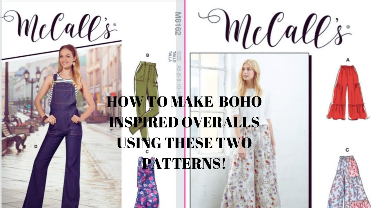 HOW TO MAKE BOHO INSPIRED OVERALL🧡