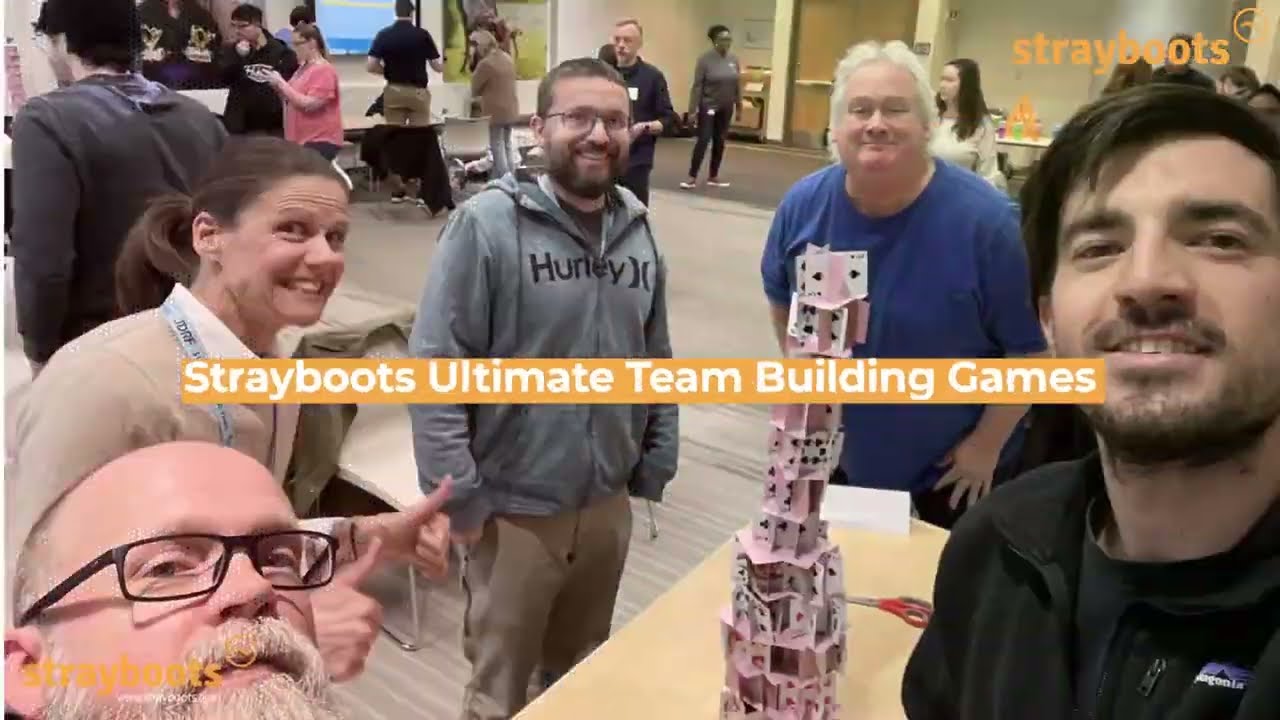Strayboots Fun Team Building Games - Unforgettable Team Building Activities For Corporate Events