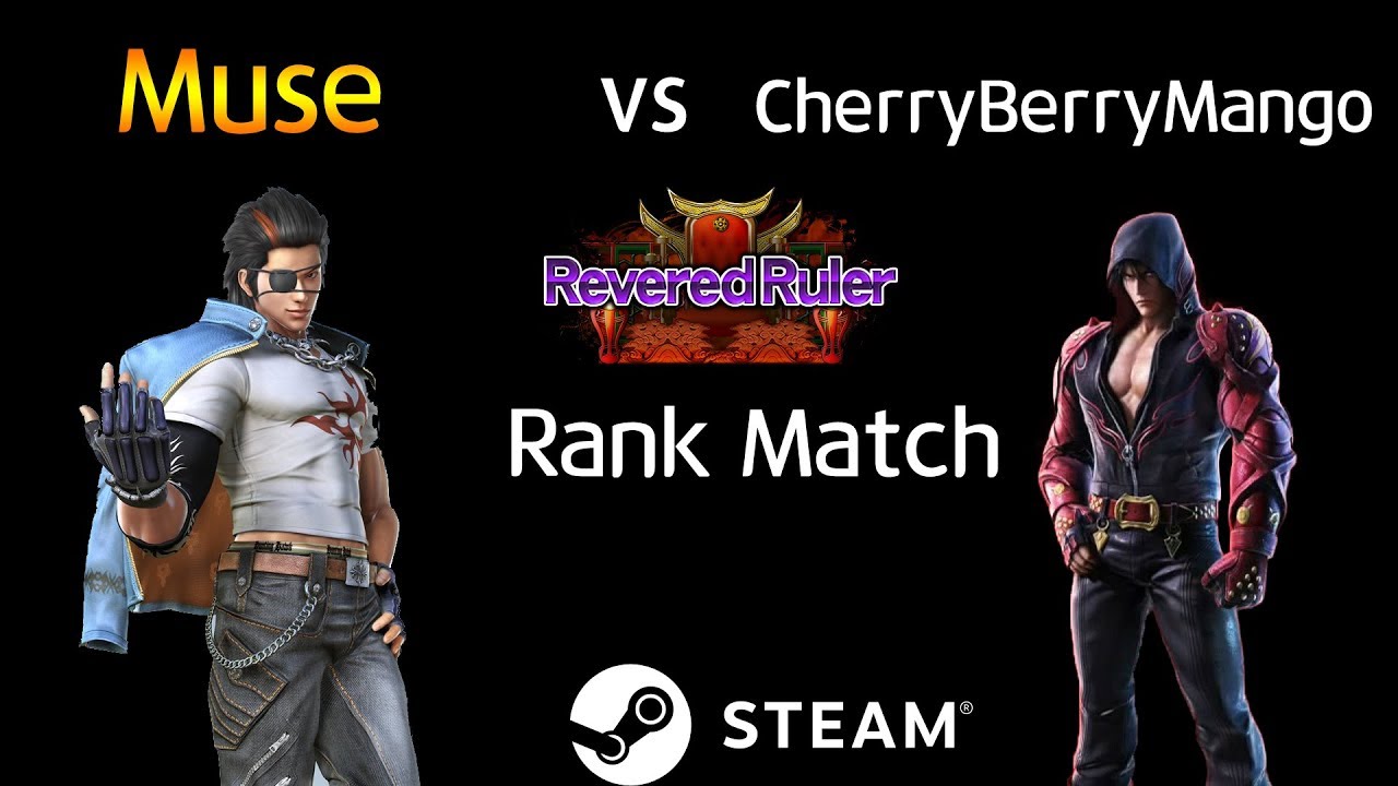 -Revered Ruler Match- Muse (Hwoarang) vs CherryBerryMango (Jin) (TEKKEN 7 - 뮤즈 vs 체리베리망고)