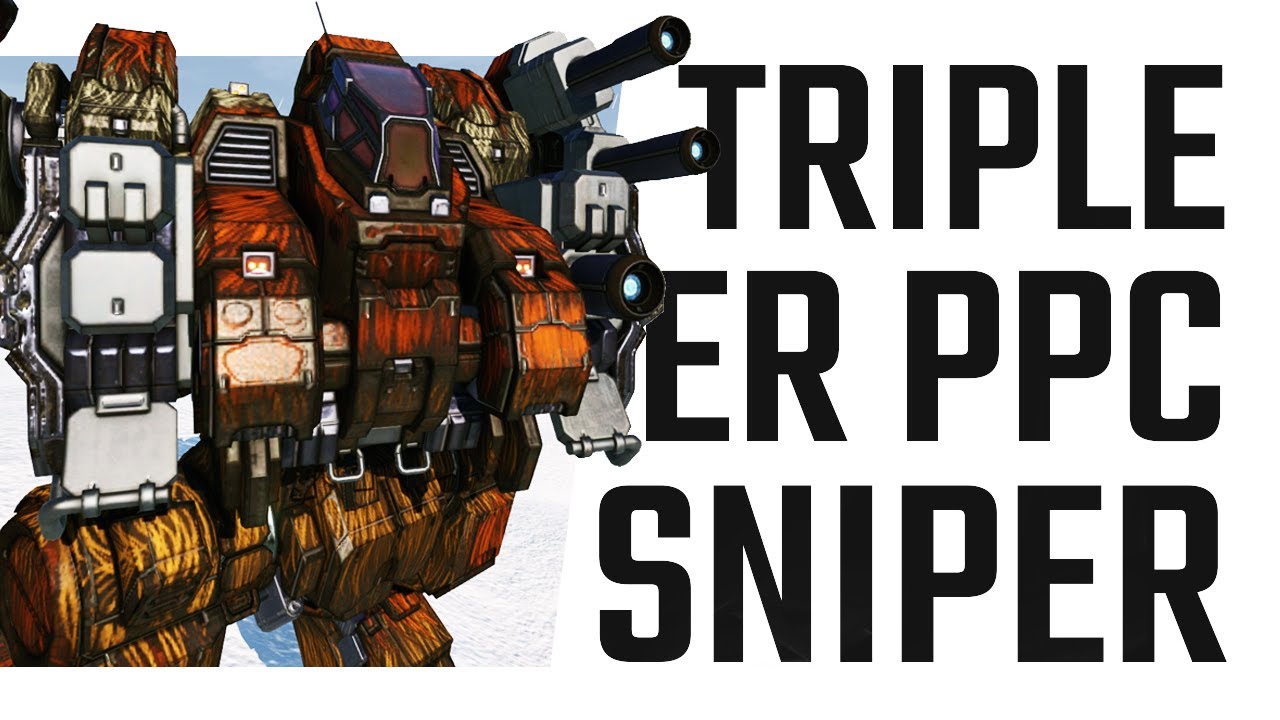 Triple ER PPC Sniper with Quirks - Mechwarrior Online The Daily Dose #1375