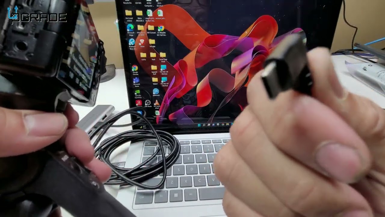 USB 3 0 A to USB C Cable Right Angle