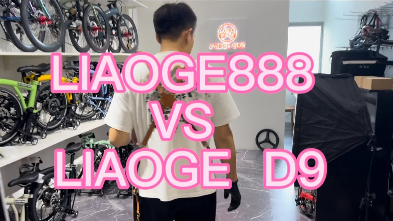 LIAOGE888 VS  LIAOGE D9  两款20寸三折自行车如何选择？How to choose a 20-inch tri-fold bicycle  #automobile
