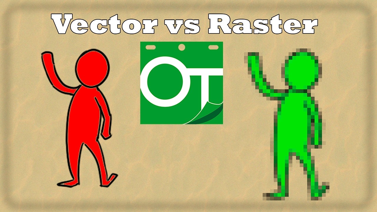 2D Animation Tutorial for Beginners in OpenToonz  | VECTOR AND RASTER GRAPHICS
