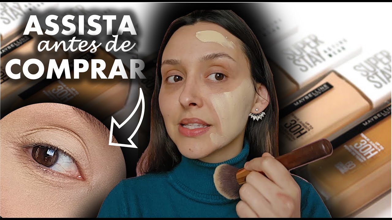 BASE MAYBELLINE SUPERSTAY ACTIVE WEAR 30H - RESENHA COMPLETA DA BASE MATTE