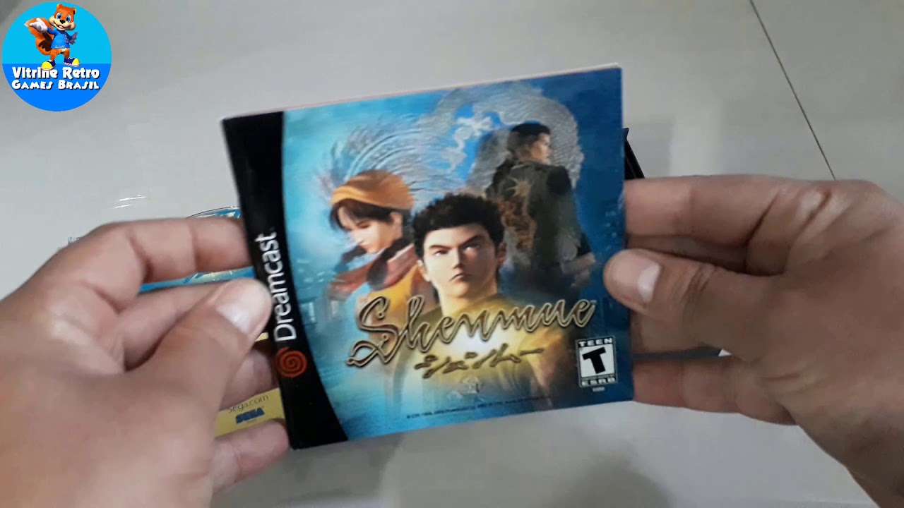 #Review Unboxing# Shenmue Dreamcast Original Americano Completo#