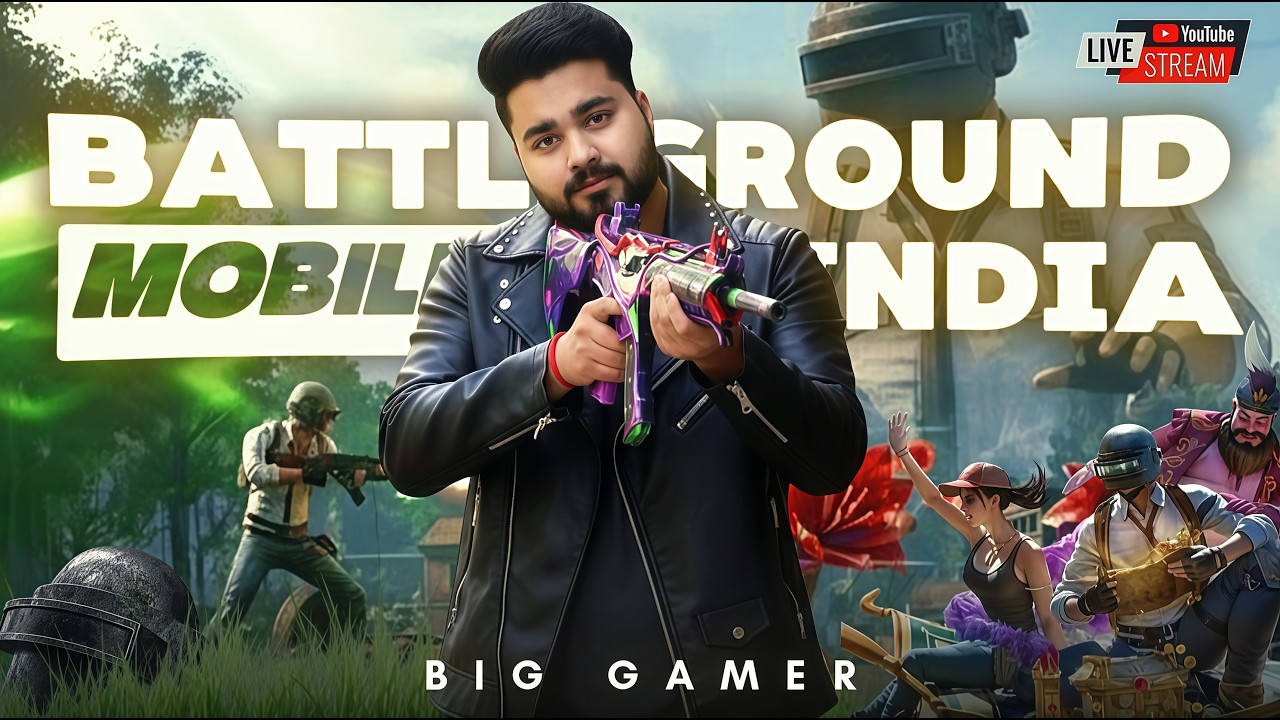 Giveaway for Subscribers 💪 !🔴Watch Big Gamer is live! #bgmi #pubgmobilelite