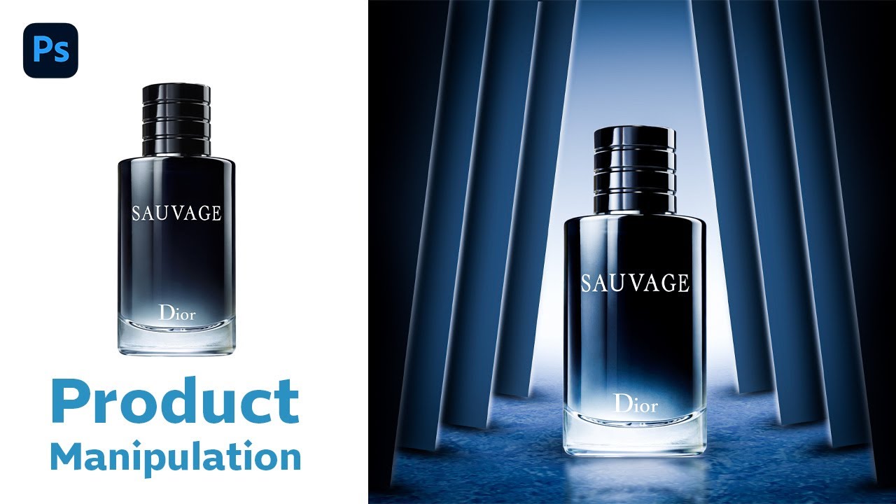 Make Product Manipulation in Photoshop | Perfume Advertising | Poster Design Tutorial