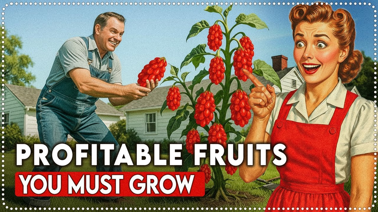 Most PROFITABLE Fruits EVERY Farmer Needs To Know To Become A Millionaire!